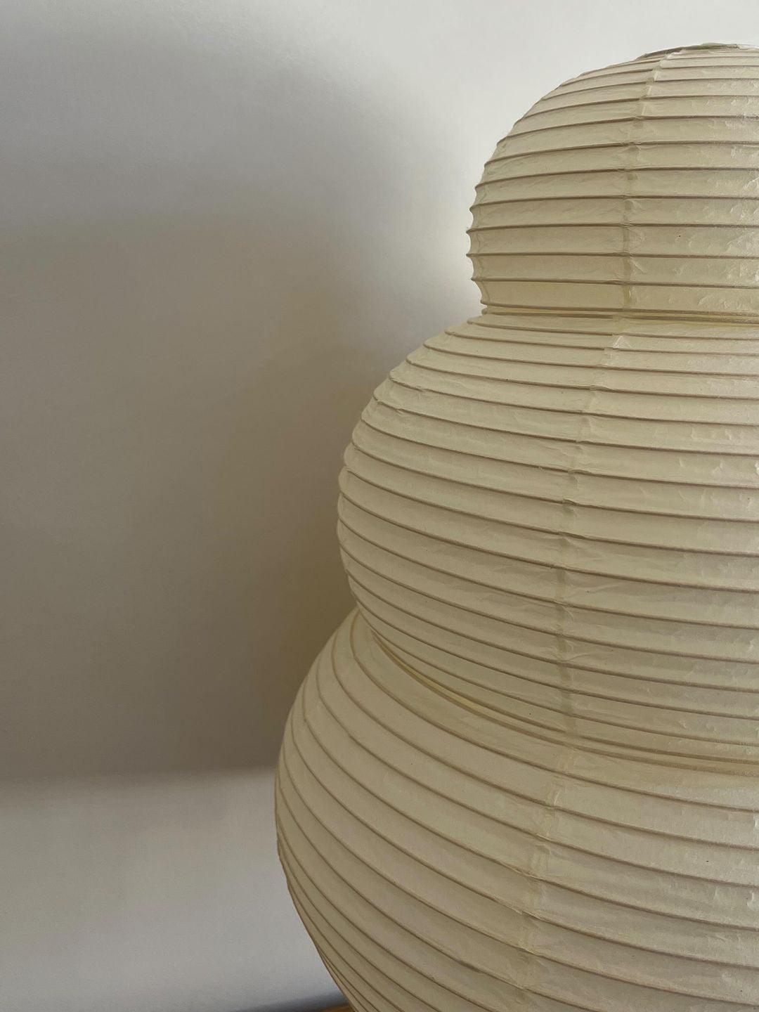 Pendellampe mit Reispapierschirm | Zeitloses Design