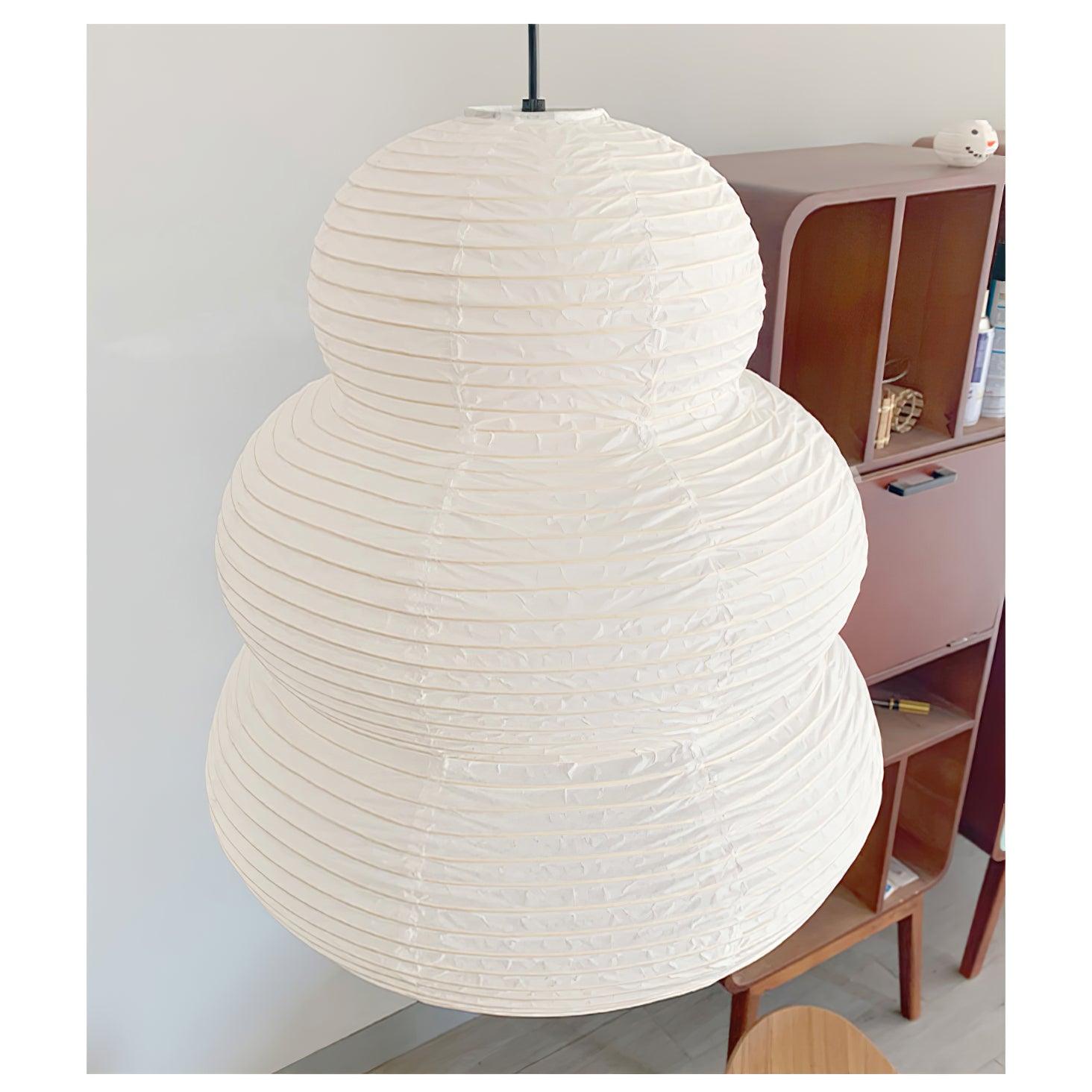 Pendellampe mit Reispapierschirm | Zeitloses Design