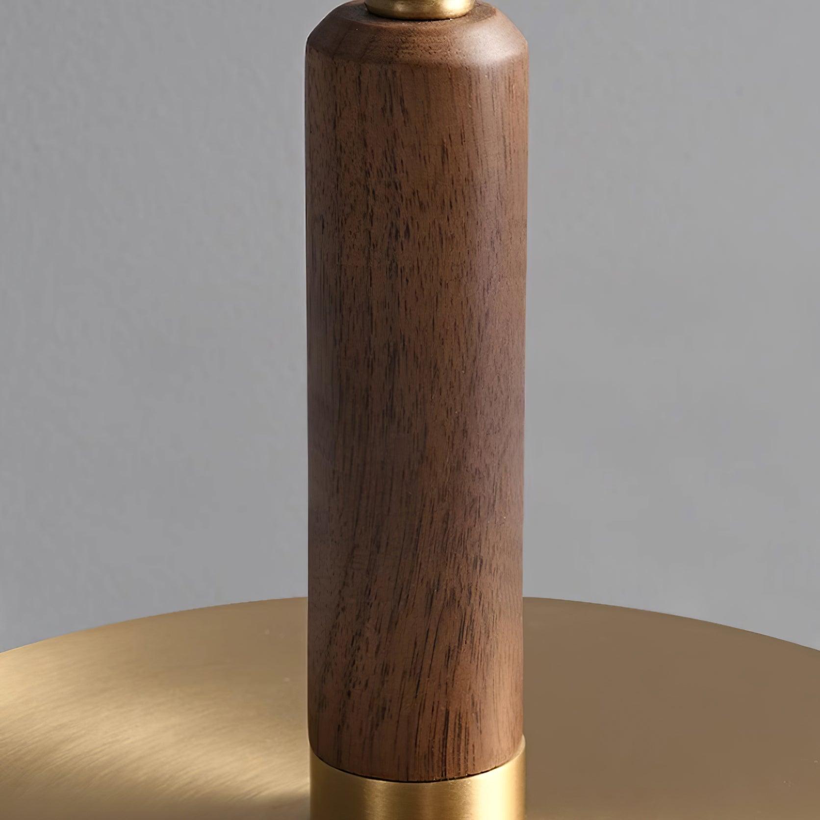 Schlanke Tischlampe aus Glas – Minimalistisch