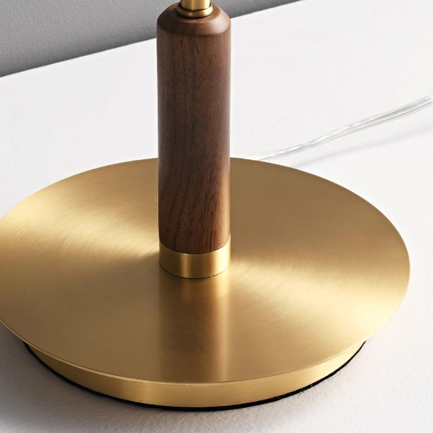 Schlanke Tischlampe aus Glas – Minimalistisch