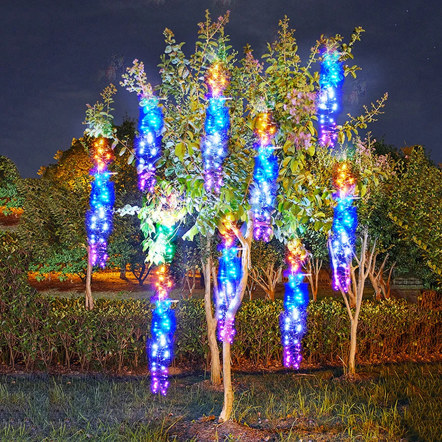 Meteor-Effekt LED-Fairylights für Den Außenbereich