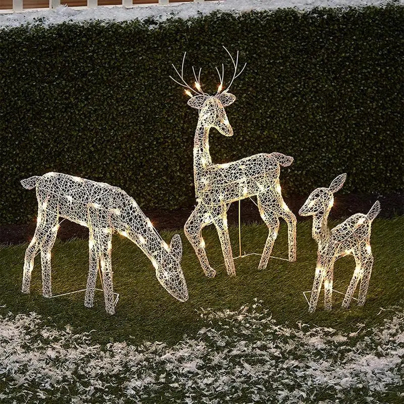 Magische Rentier-Weihnachtsdeko mit Beleuchtung | GlowingDeer