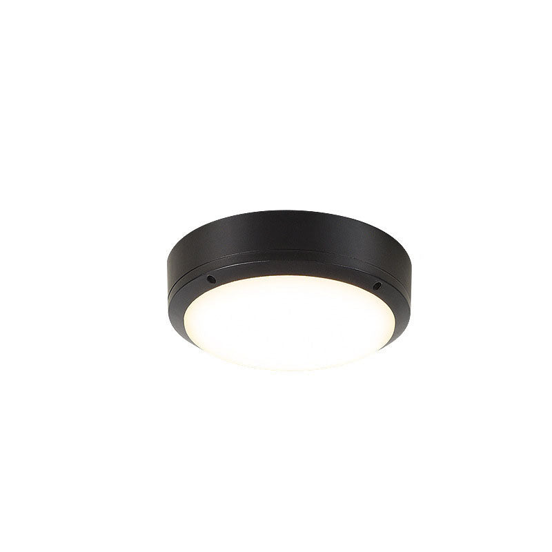 Aluminium-Außenleuchte für Decke | Runde LED-Lampe