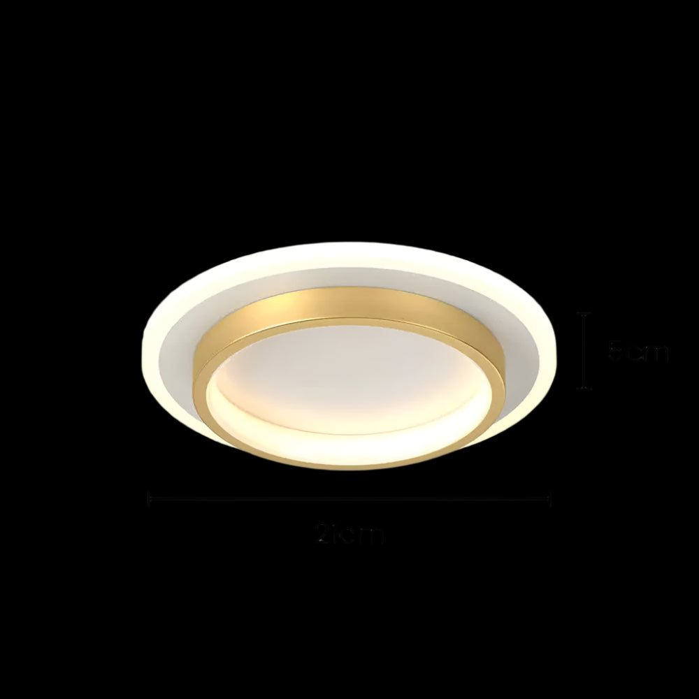 Einbauleuchte aus Acryl mit Moderner LED-Technik