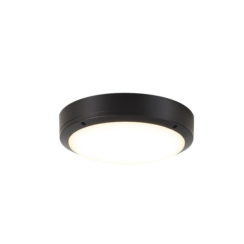 Aluminium-Außenleuchte für Decke | Runde LED-Lampe