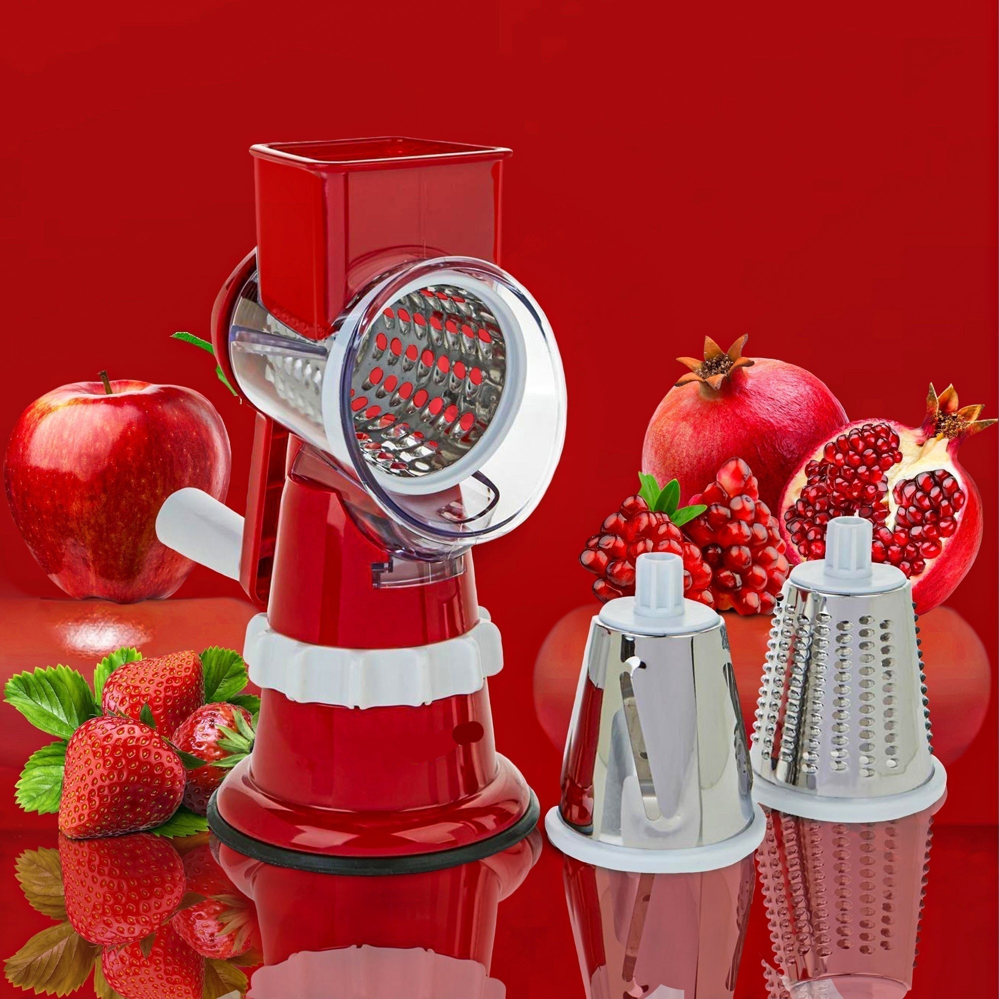 Vielseitiger Obst- und Gemüseschneider mit modernem Design