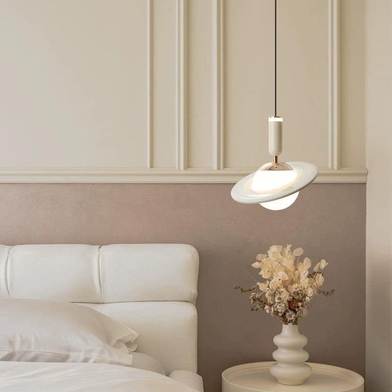 Stylische Runde Saturn Design Deckenleuchte – Moderne Lampe