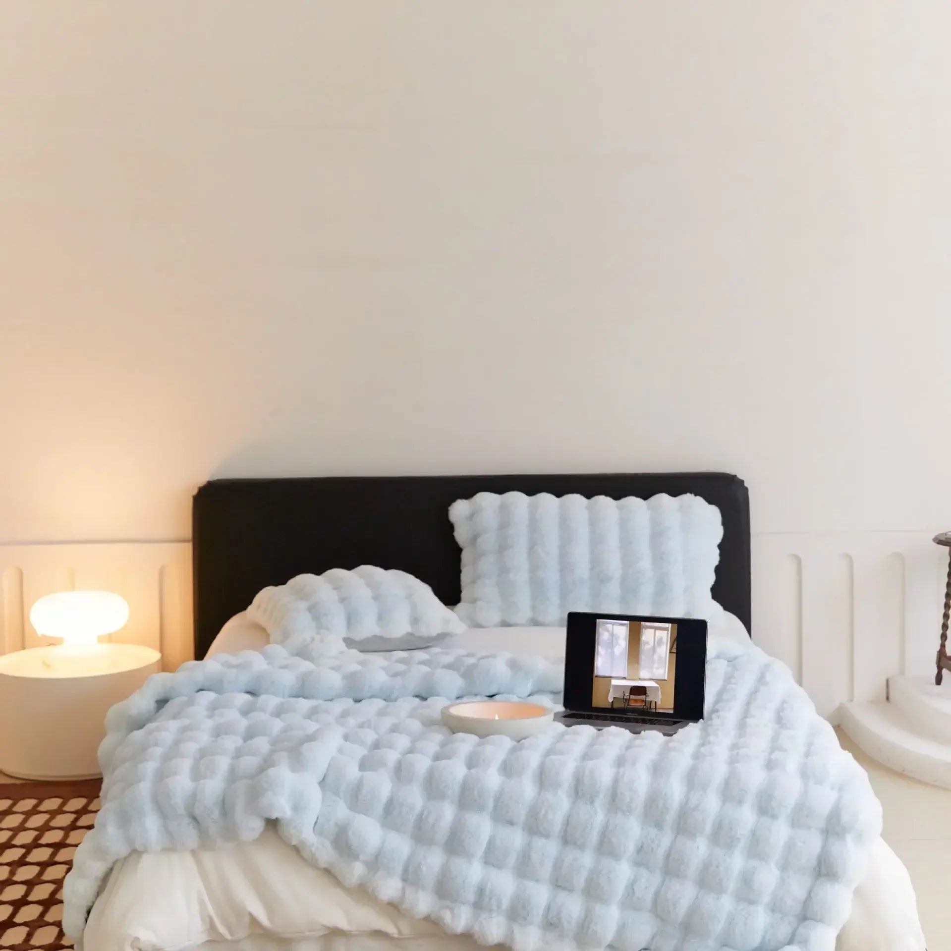 Wärmende Felldecke mit Doppelseitigem Fleece