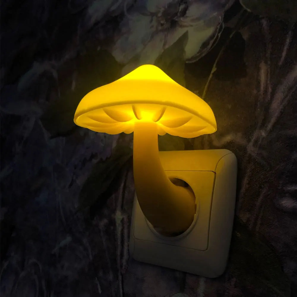 Sensorlicht In Pilzform Für Die Nacht