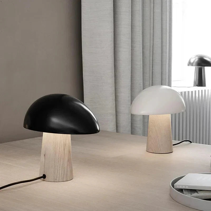 Nachtlicht im Skandinavischen Stil – Charmante Tischlampe