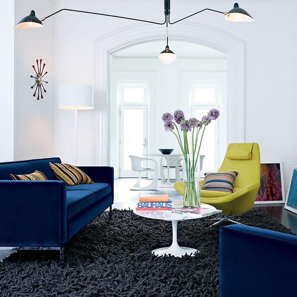 Moderne Deckenleuchte inspiriert von Serge Mouille