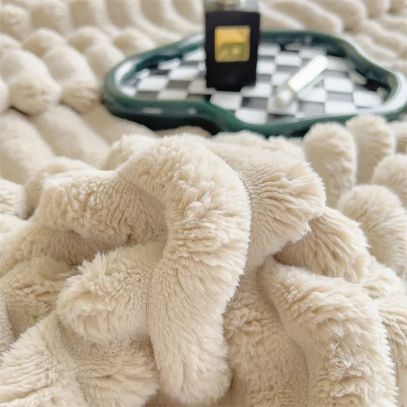 Weiche Kuscheldecke für Sofa, Bett Oder Reisen