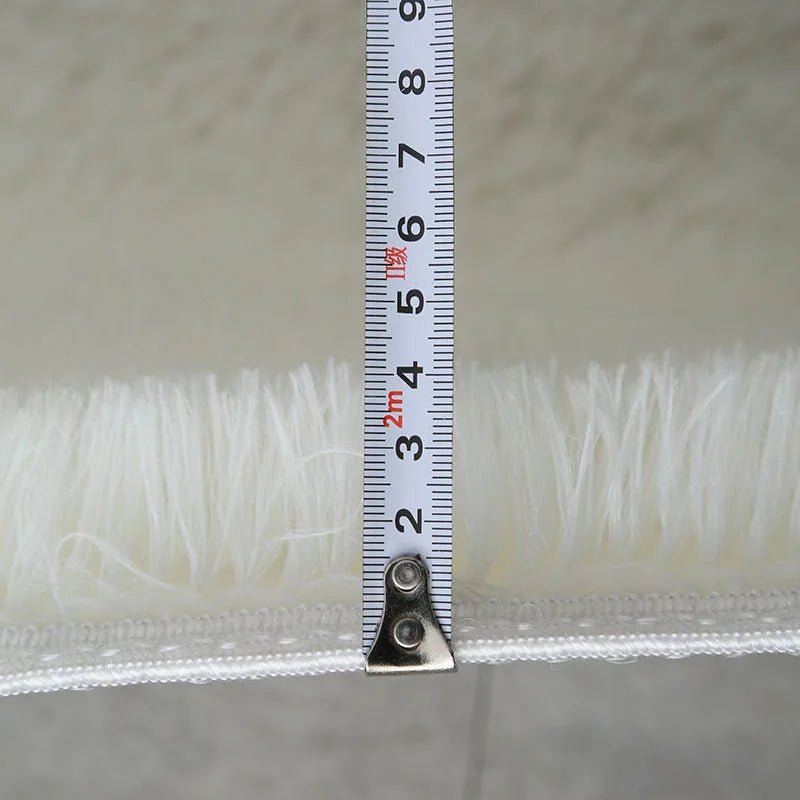 Fluffiger Rutschfester Wohnzimmerteppich