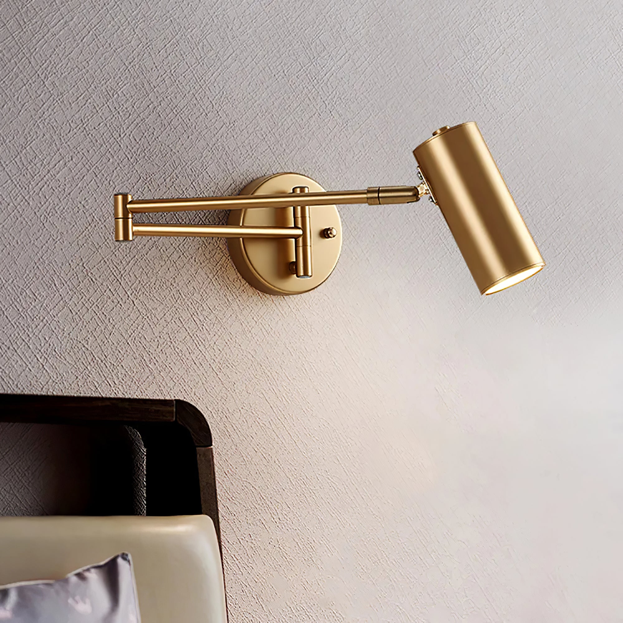 Flexible Schwenkarm-Wandleuchte