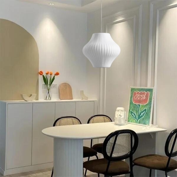 Seiden-Bubble-Pendelleuchte