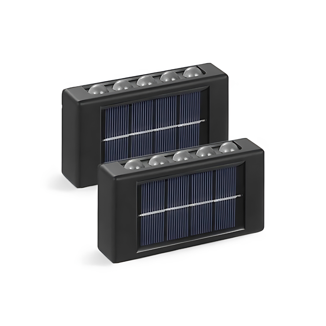 Umweltfreundliche LED-Solarleuchte Zur Wandbefestigung Im Außenbereich