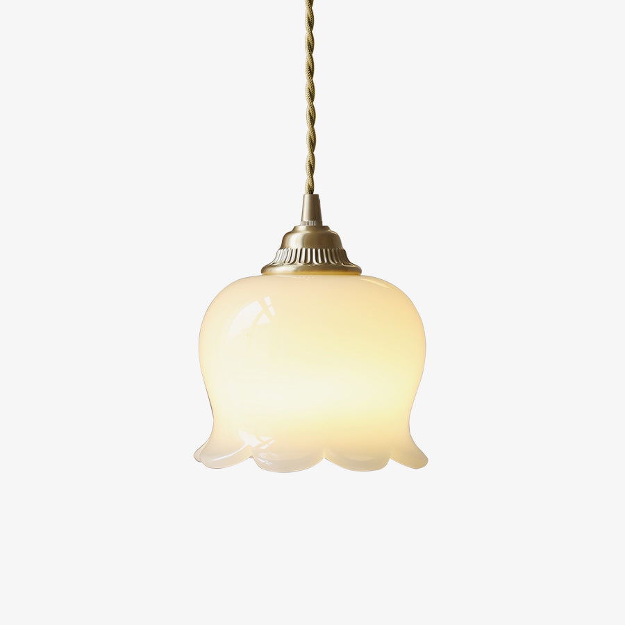 Blumenförmige Pendellampe – Sanftes Licht