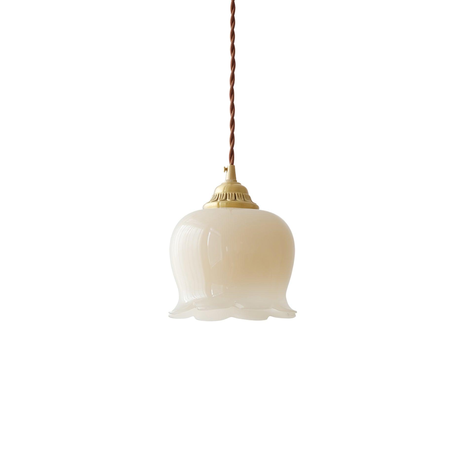 Blumenförmige Pendellampe – Sanftes Licht