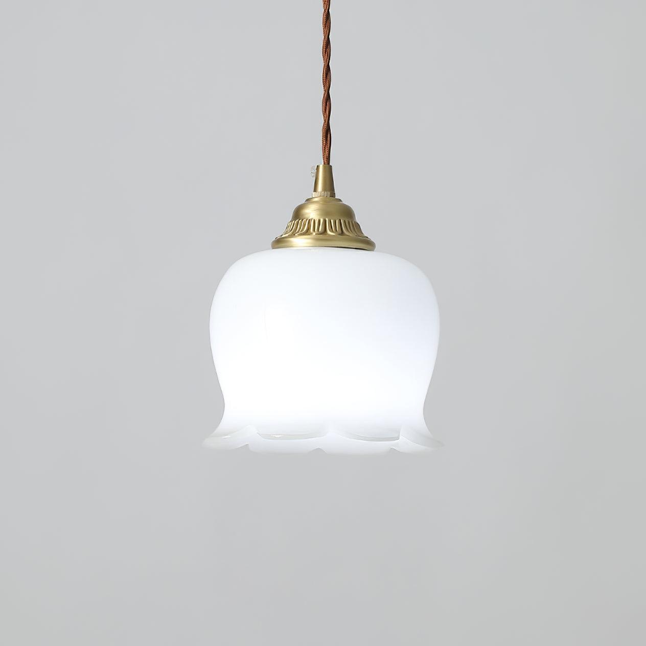 Blumenförmige Pendellampe – Sanftes Licht