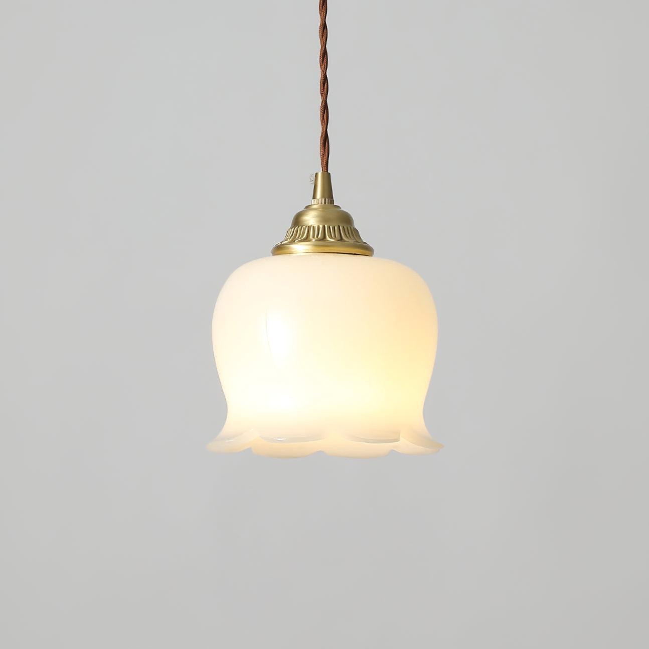 Blumenförmige Pendellampe – Sanftes Licht