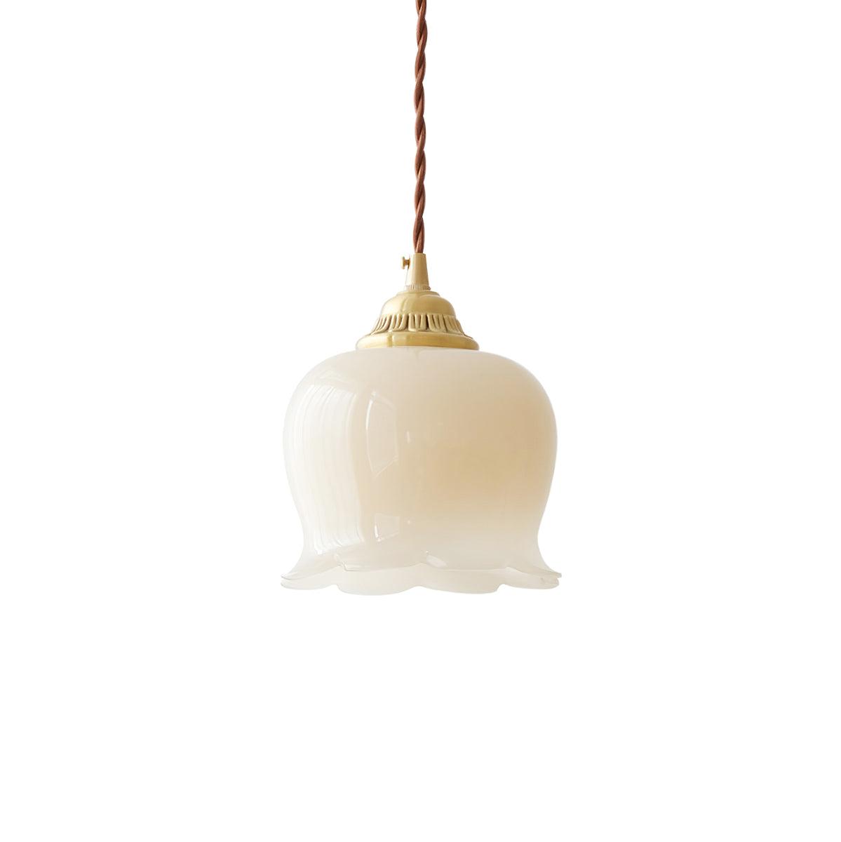 Blumenförmige Pendellampe – Sanftes Licht