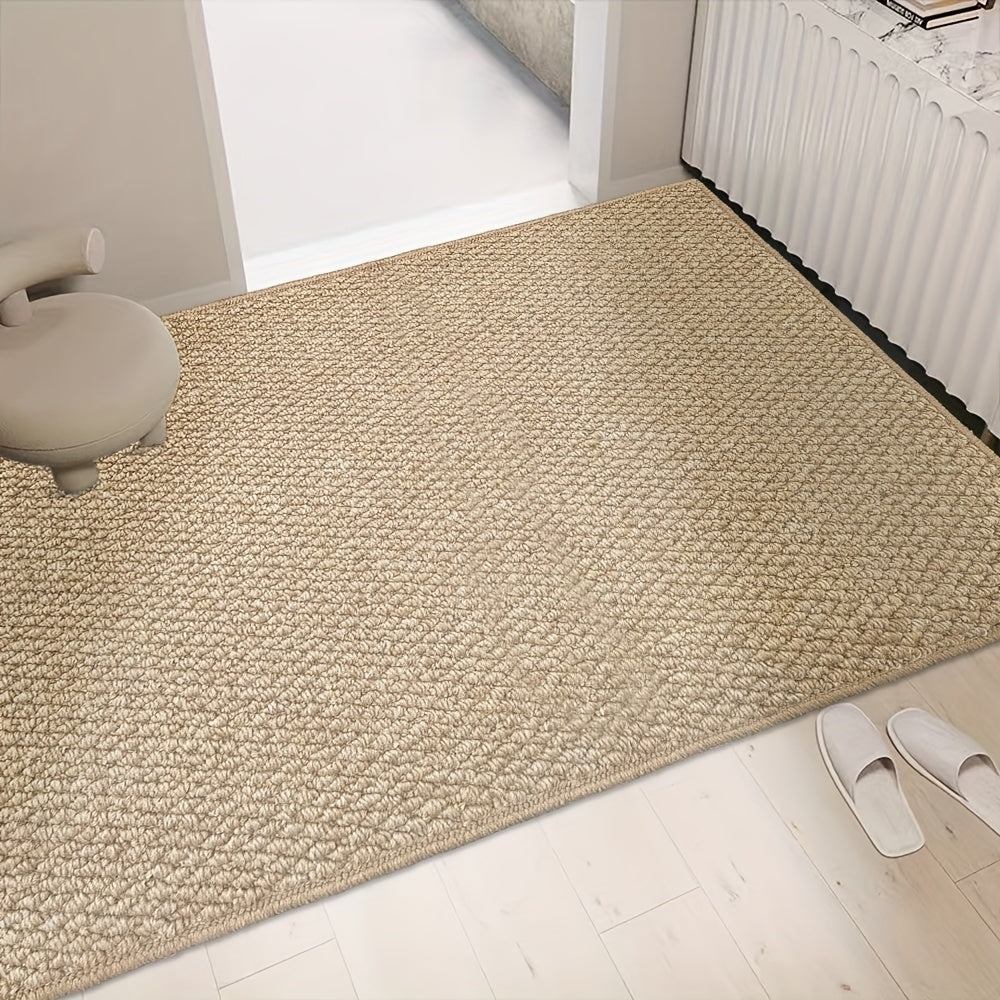 Umweltfreundliche Fußmatte im Jute-Stil