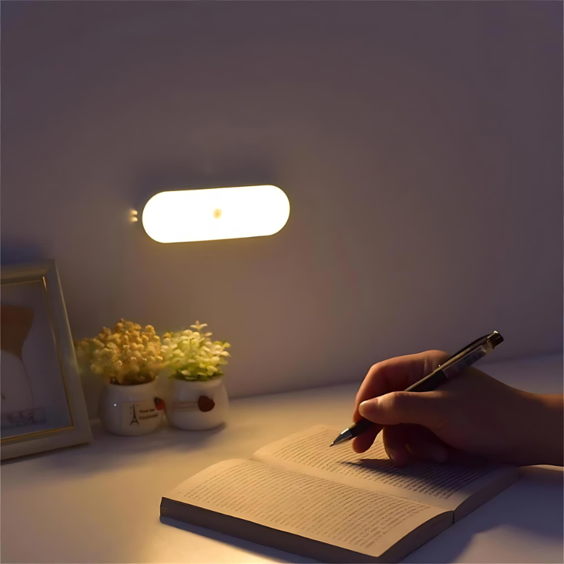 Kabellose LED-Wandleuchte mit Bewegungsensor & USB-Ladung – Flexibel & Energiesparend