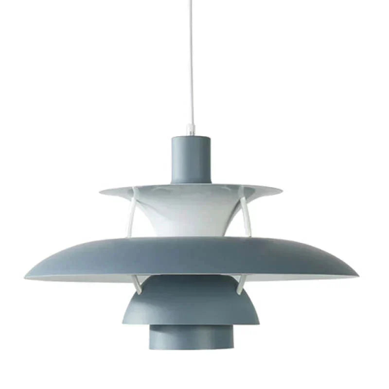 LED-Hängeleuchte mit Stoffschirm