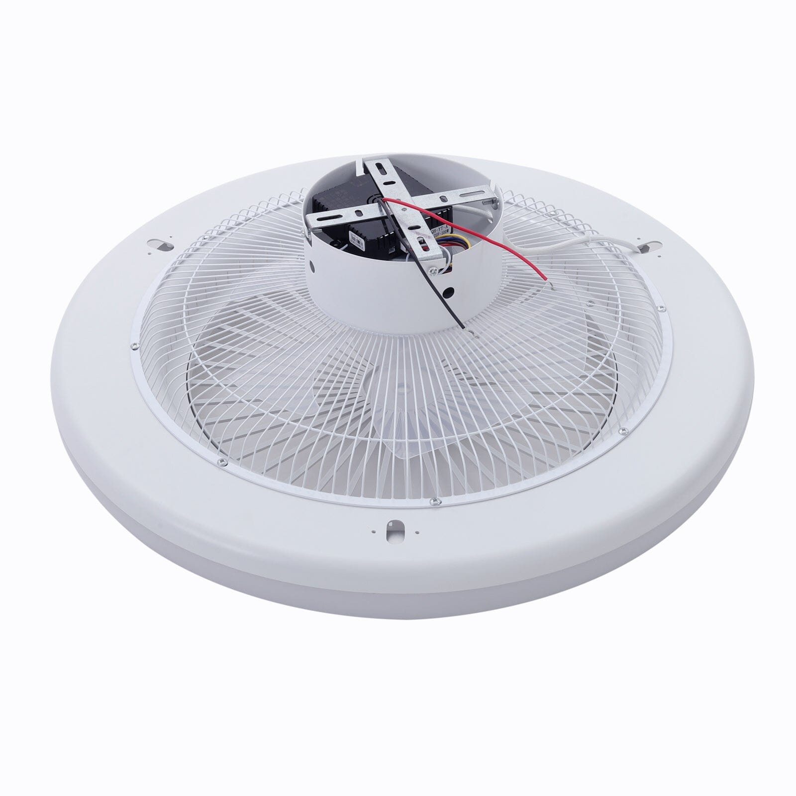 Effizienter Deckenventilator Ø 55 cm mit Fernbedienung und 3-Farb-LED-Beleuchtung