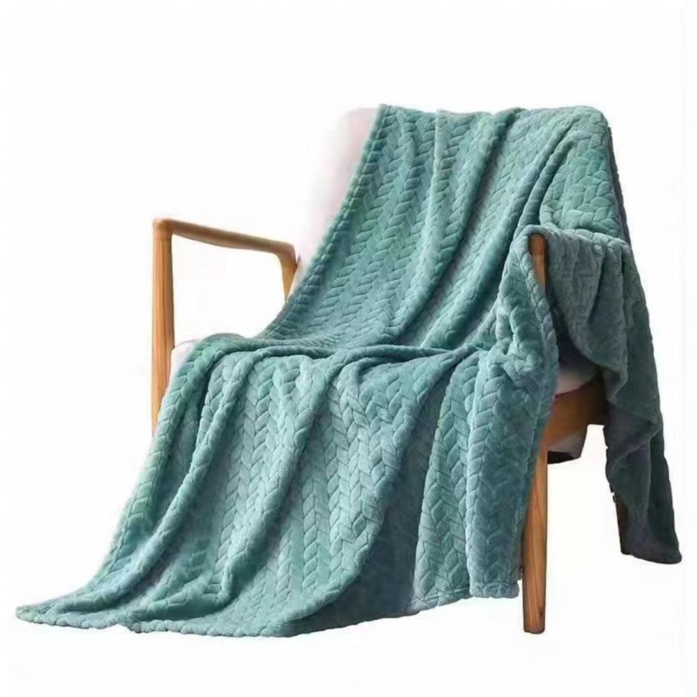 Gemütliche Korallenflanell-Decke | Flauschige
