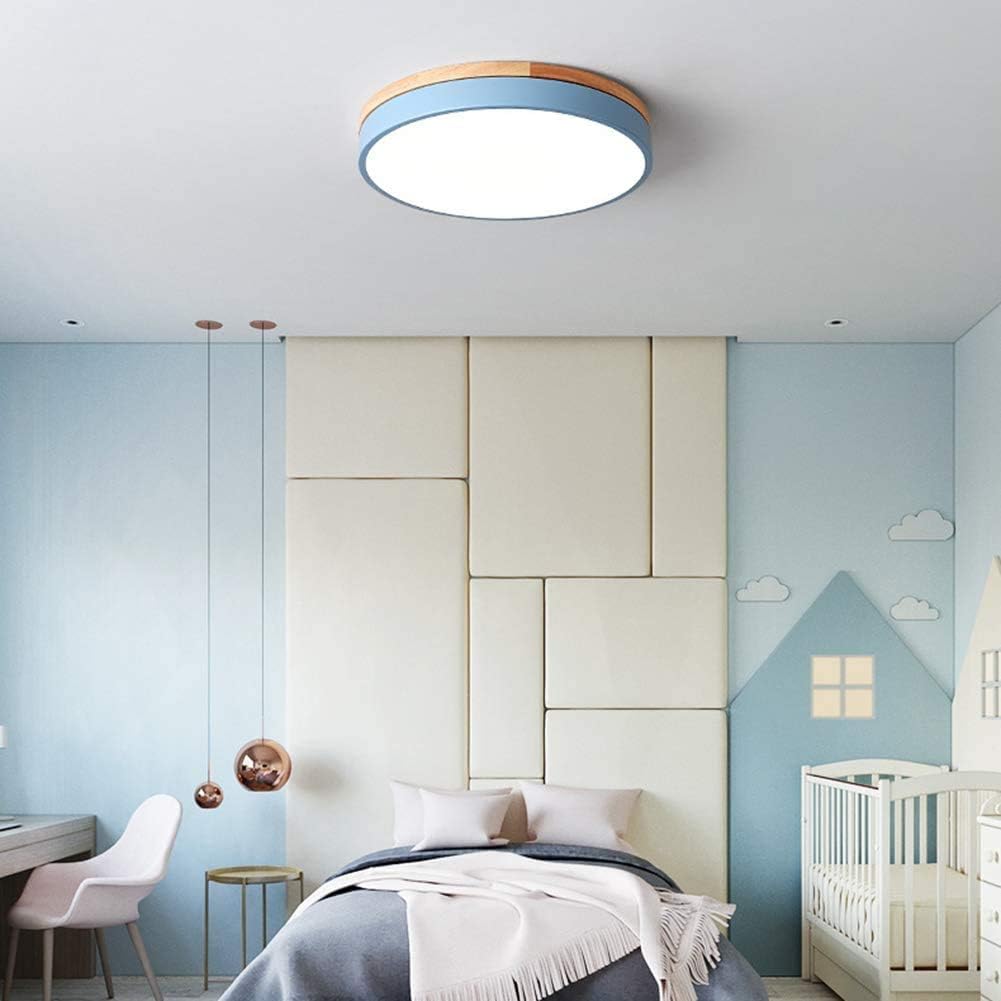 Einbauleuchte mit LED – Moderne Deckenlampe aus Holz