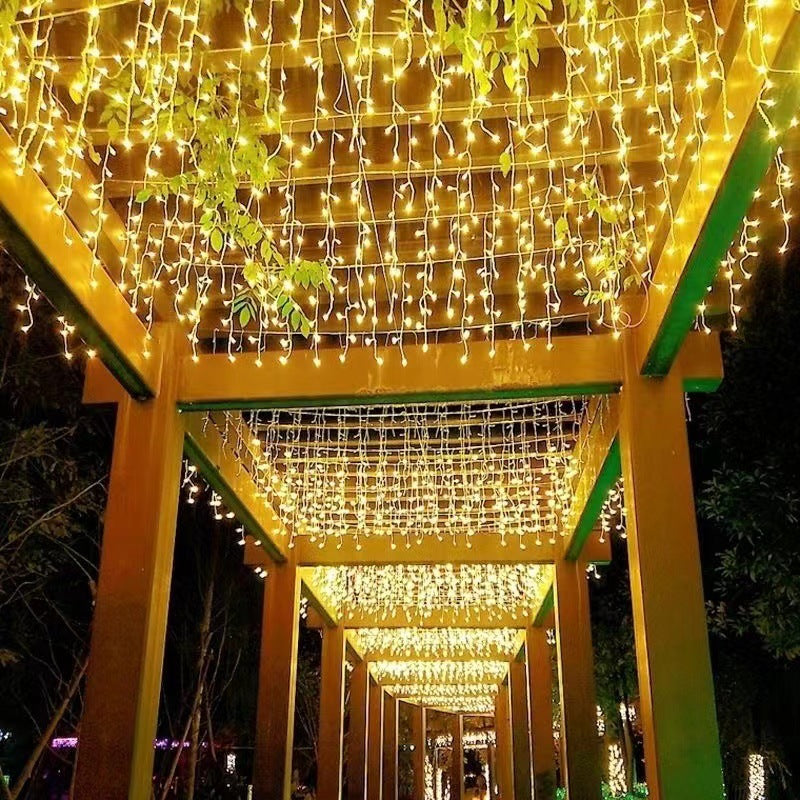 LED-Eiszapfenlichter für Draußen – Weihnachts-Fairylights