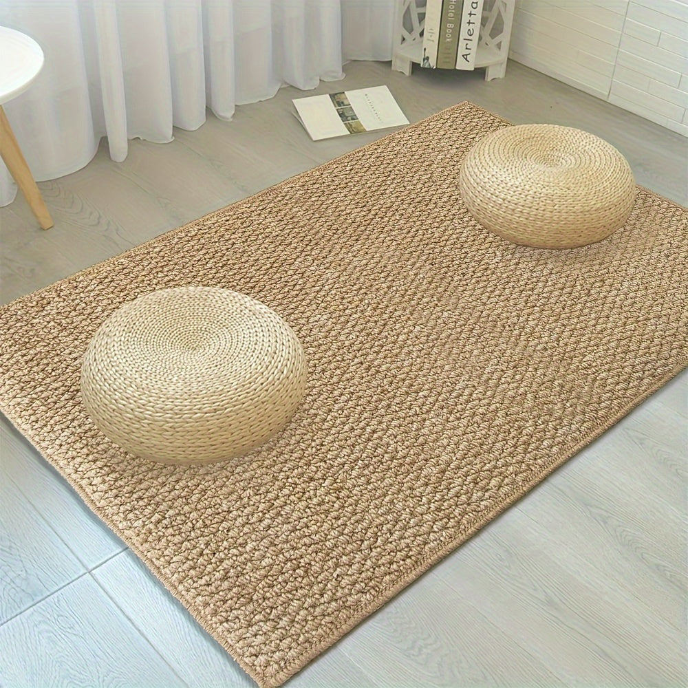 Umweltfreundliche Fußmatte im Jute-Stil