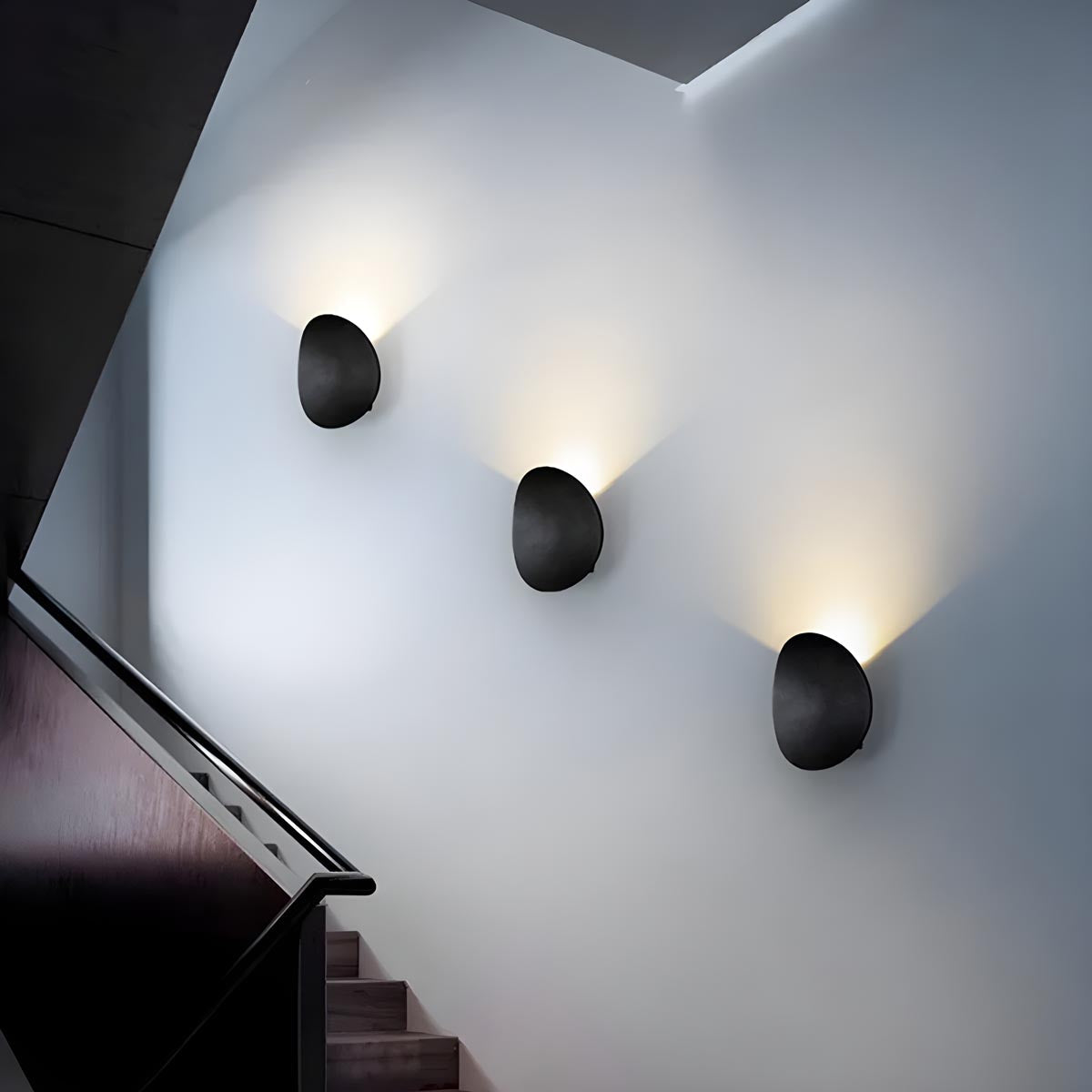Stylische LED-Wandleuchte mit Dämmerungssensor – Ambiente Beleuchtung
