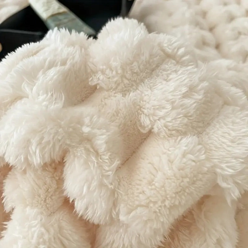 Wolkenweiche Kuscheldecke – Cloud Cuddle Design, Flauschig & Leicht