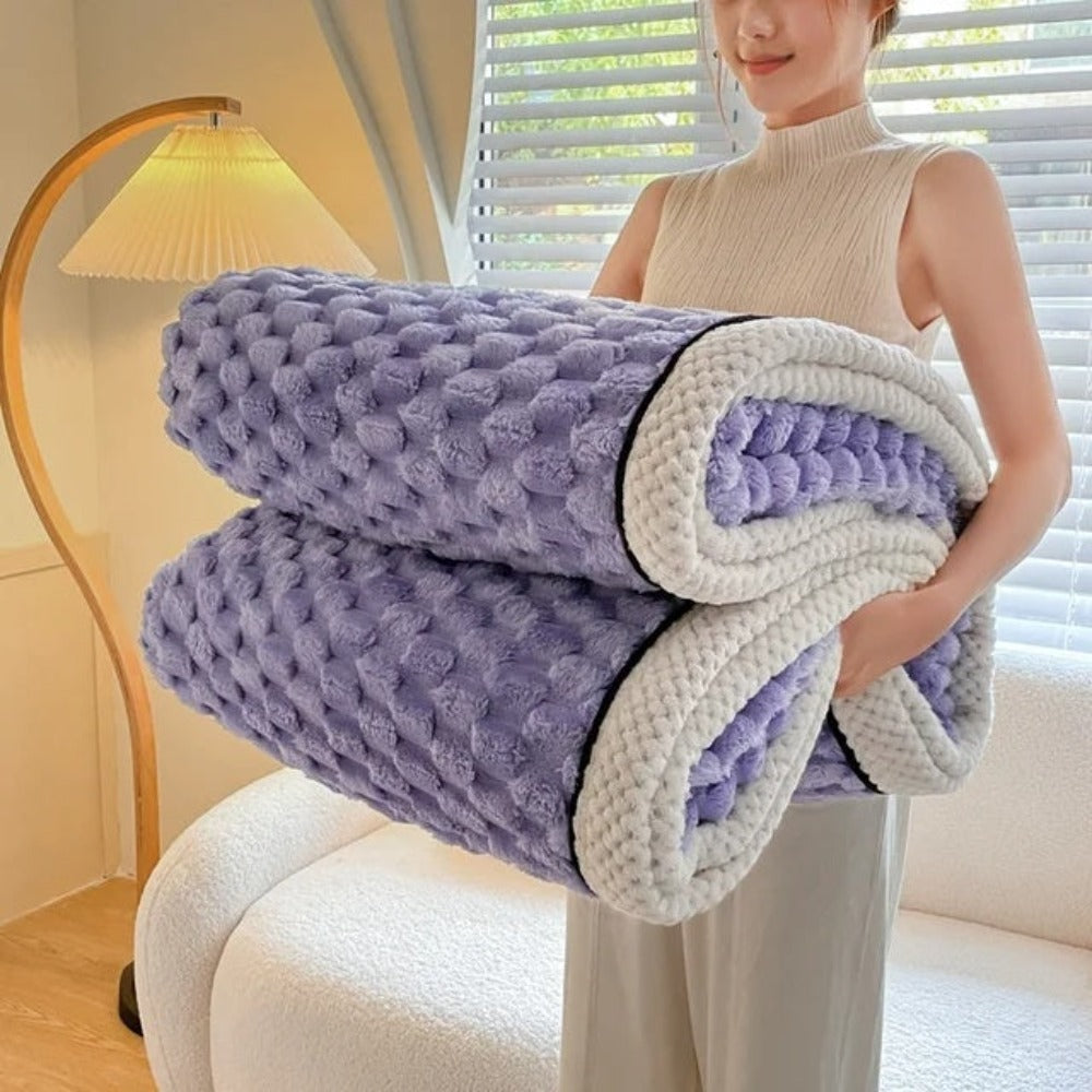 Wolkenweiche Kuscheldecke – Cloud Cuddle Design, Flauschig & Leicht
