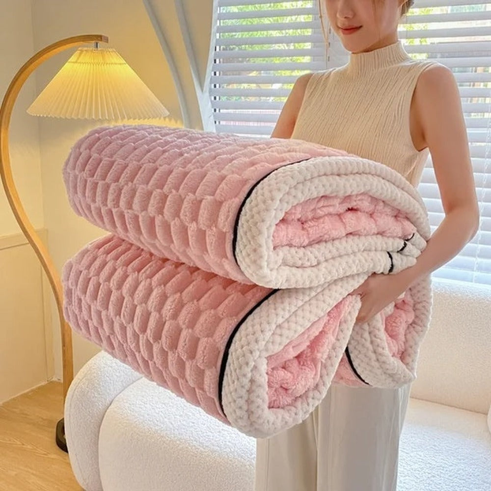 Wolkenweiche Kuscheldecke – Cloud Cuddle Design, Flauschig & Leicht