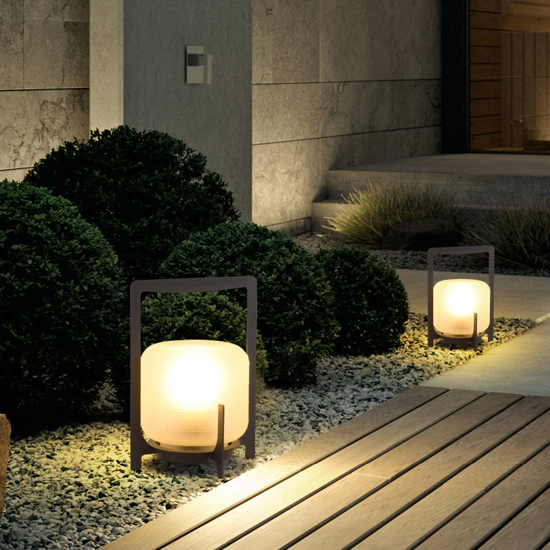 Moderne Patio-Solarlampe