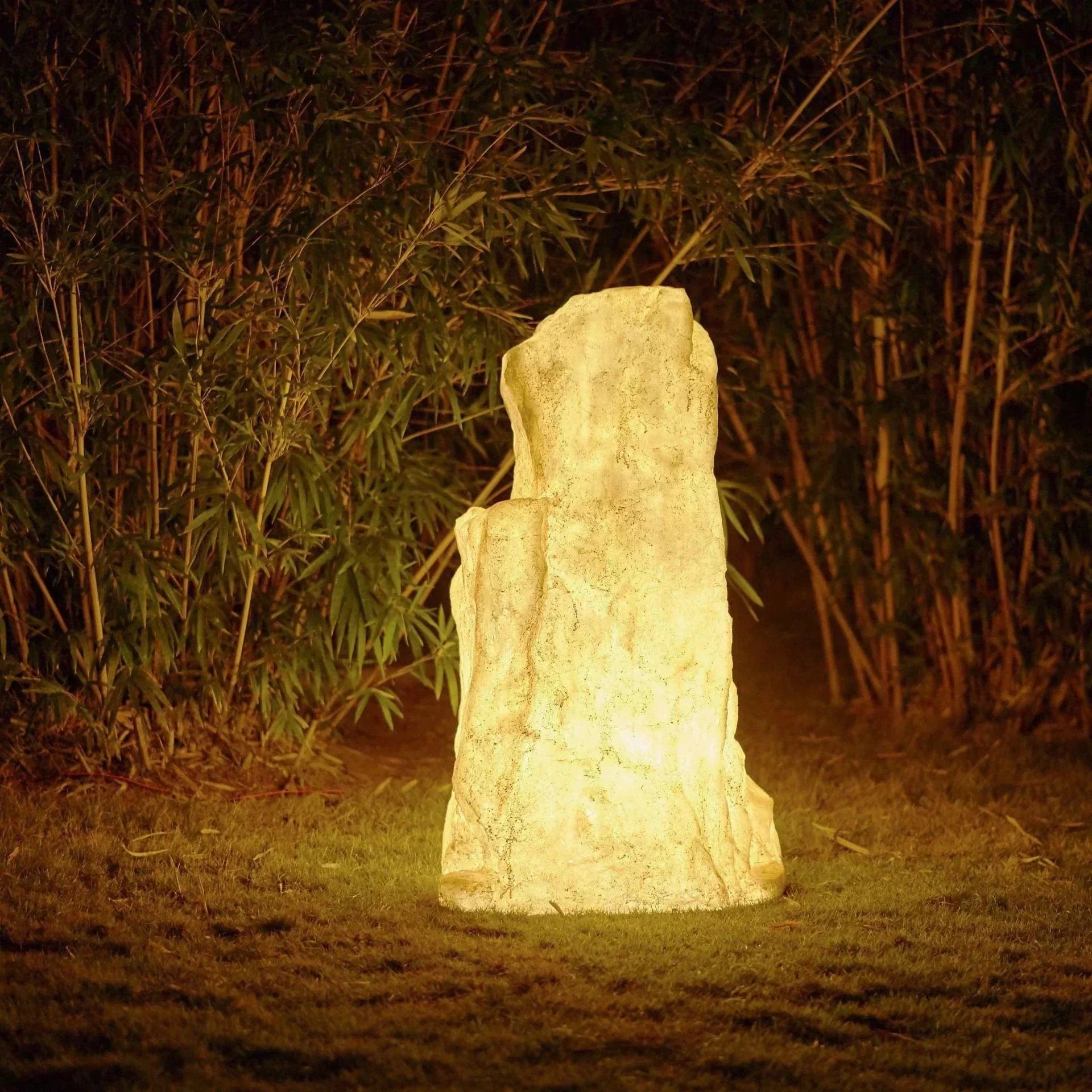 Realistische Stein-Außenleuchten