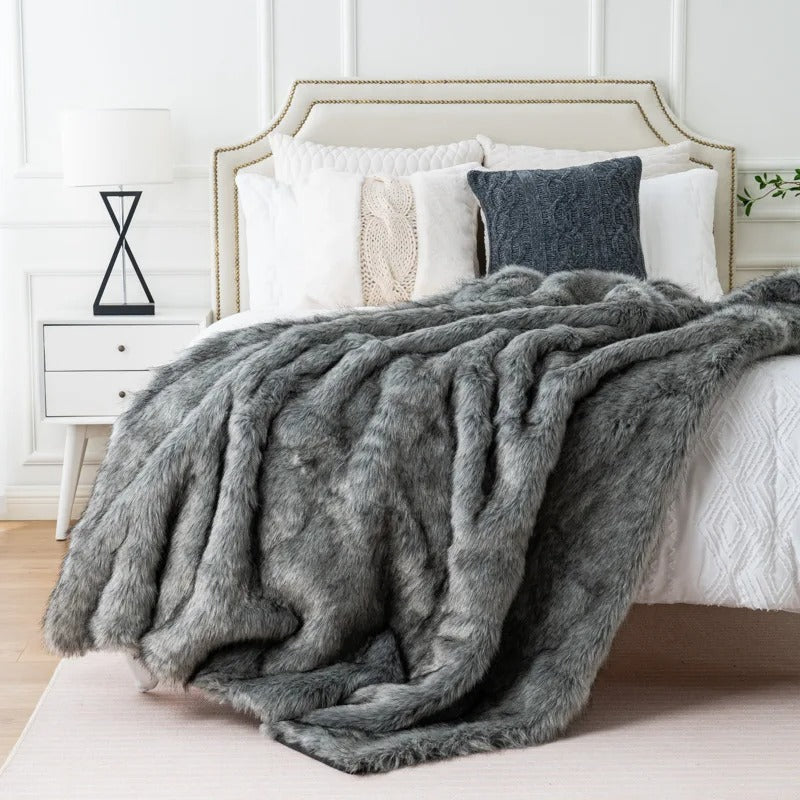 Sofaüberwurfdecke mit Weicher Oberfläche