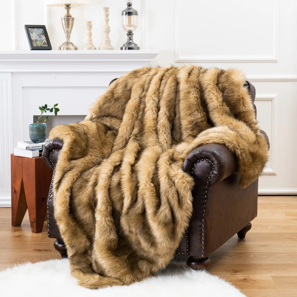 Sofaüberwurfdecke mit Weicher Oberfläche