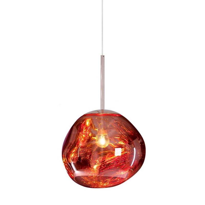 Dekorative Melt Glas-Pendellampe