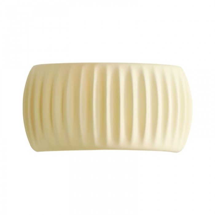 Geriffelte Harz-Wandleuchte im Modernen Art Deco Stil