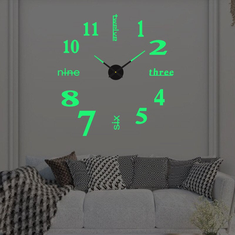 Überdimensionale Wanduhr – Modernes & Dekoratives Highlight für Ihr Zuhause