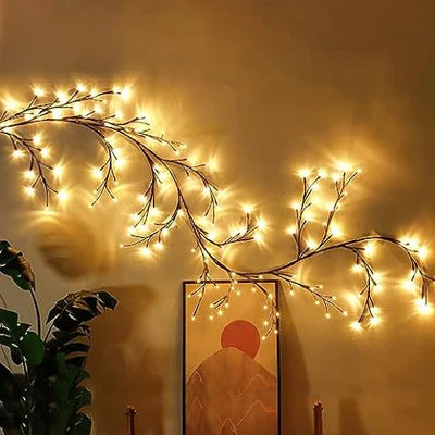 Weinreben Lichterkette mit LED – Dekoratives Ambiente