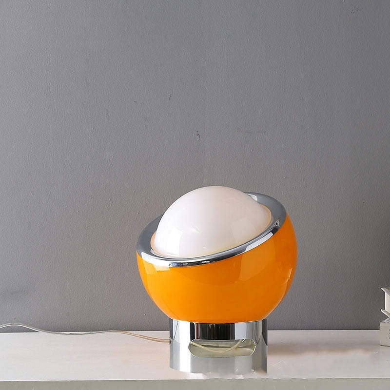 Opalglas Tischlampe Bauhaus-Stil – Französische Eleganz