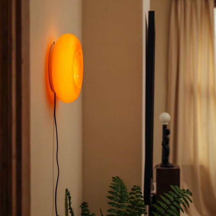 Bauhaus Deko Lampe – Donutform Für Wand Oder Tisch