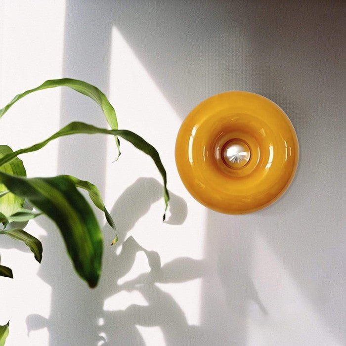 Bauhaus Deko Lampe – Donutform Für Wand Oder Tisch