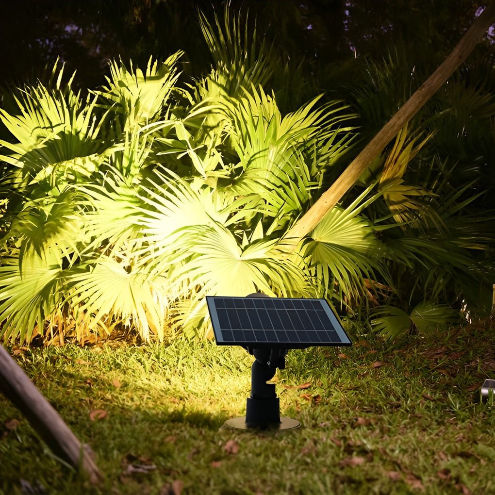 LED-Solarstrahler für Den Garten – Verstellbar und Wetterfest