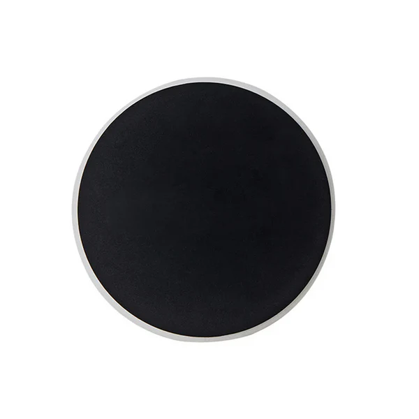 Minimalistische Runde Metalllampe mit LED | Außenwandleuchte